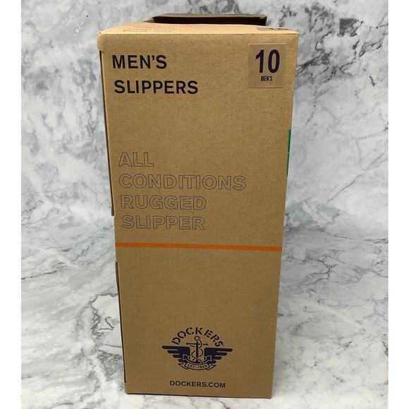 Dockers Men 10 Taupe Rugged Wool Boot Slip-On Slippers Comfort Classy PALLET3-5 - Picture 4 of 8